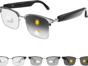 Bluetooth Audio Smart Glasses with Color-changing Lenses