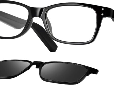 Smart Glasses with Bluetooth Audio: Dual Speaker Eyewear for Outdoor & Indoor Use