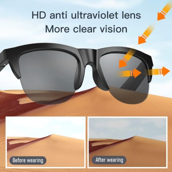 Smart Bluetooth Glasses: Open Ear Design with UV Protection - Image 4