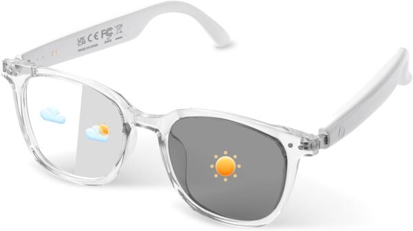 Smart Glasses: Photochromic Lenses & Bluetooth Audio