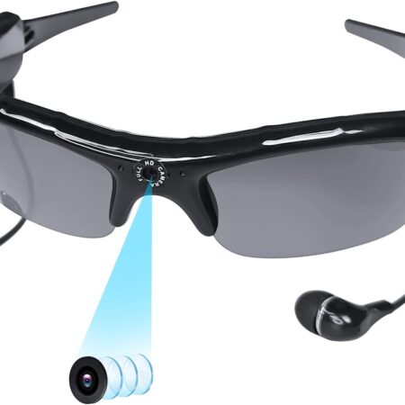 Smart Camera Glasses with HD Recording & Bluetooth - Sports Wearable