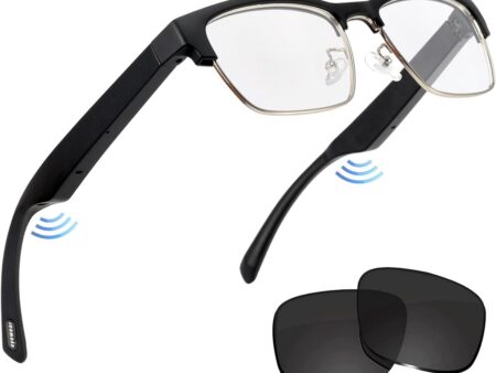 Smart Bluetooth Glasses with Audio & UV Protection
