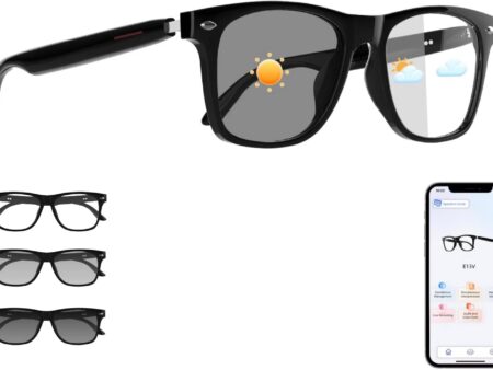 Smart Translation Glasses: 160+ Languages, Photochromic Lenses