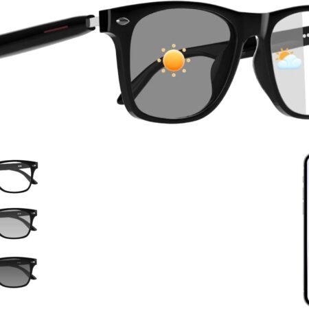 Smart Translation Glasses: 160+ Languages, Photochromic Lenses