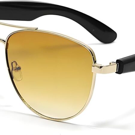 Smart Hall Brown Sunglasses with Bluetooth 5.4 - Auto On/Off