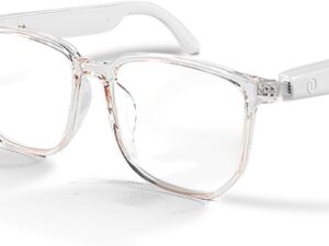 Smart Glasses: 144 Languages Translation Polarized Sunglasses White