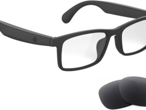 Fecoul G10Z Smart Glasses: Bluetooth Speaker & Blue Light Protection