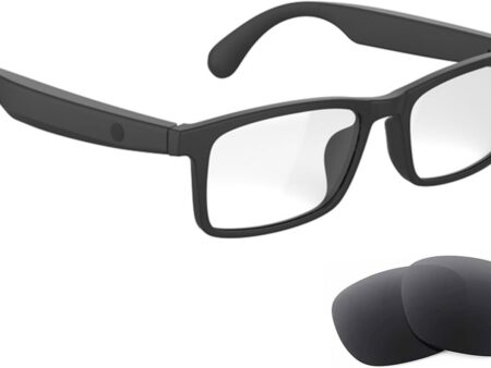 Fecoul G10Z Smart Glasses: Bluetooth Speaker & Blue Light Protection