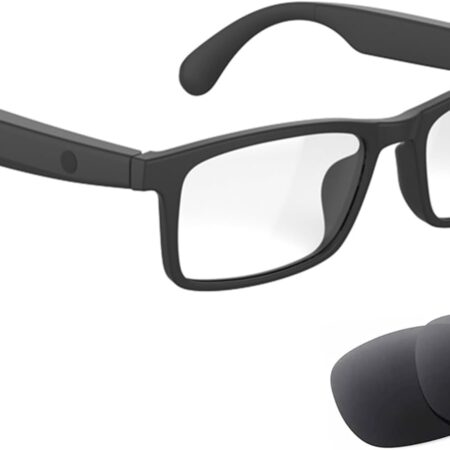 Fecoul G10Z Smart Glasses: Bluetooth Speaker & Blue Light Protection