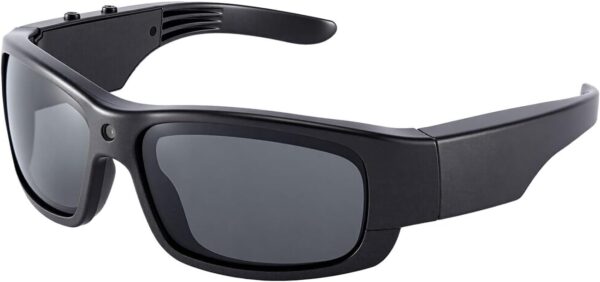 GHFHOS Smart Camera Sunglasses: 1080p HD Recording & UV Protection