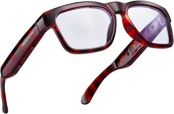 OhO Smart Glasses,Polarized Brown-blue Light Blocking Transitional Lens
