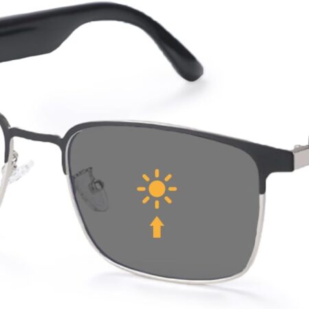 Bluetooth Audio Smart Glasses, Blue Light Glasses for Women Men, Remote...