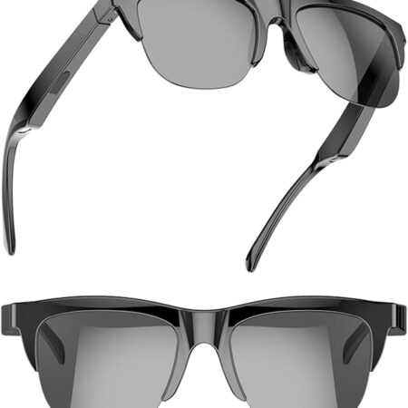Smart Glasses,Polarized Sunglasses with Bluetooth Black