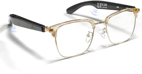 Bluetooth Smart Glasses: Audio & Blue Light Protection
