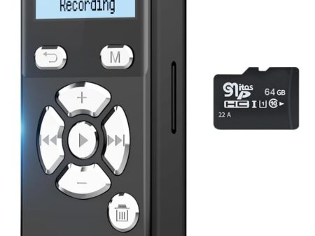 Digital Voice Recorder 72GB - 5300 Hours Recording