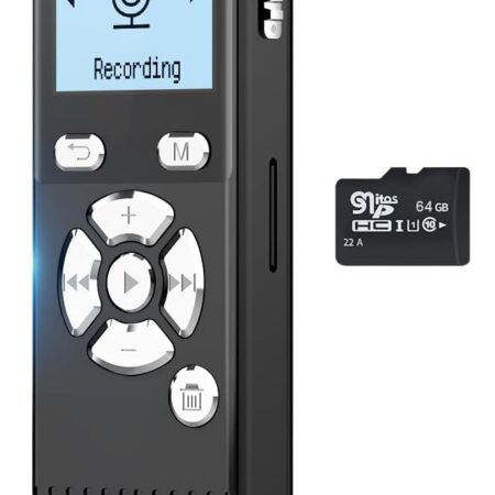 Digital Voice Recorder 72GB - 5300 Hours Recording
