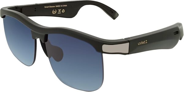 Smart Glasses Bluetooth 5.3: Polarized Open Ear Sunglasses with Photo & Voice Control