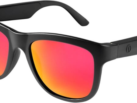 GS01 Smart Bluetooth Sunglasses with Audio & UV400 Protection - Red