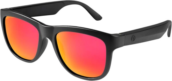 GS01 Smart Bluetooth Sunglasses with Audio & UV400 Protection - Red