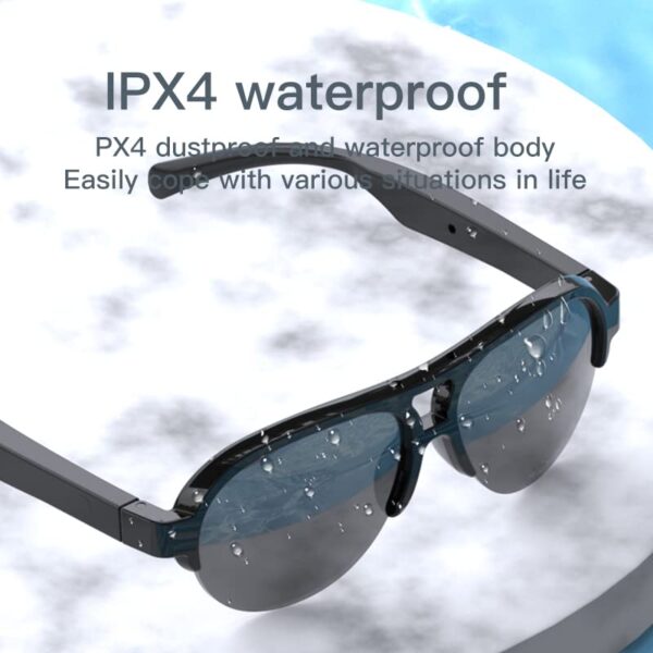 F08 Smart Glasses: Bluetooth, Waterproof, Polarized Lenses - Image 5