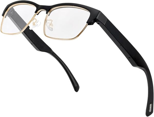 Bluetooth Audio Glasses with Anti-Blue Light - Lightweight Smart Eyewear