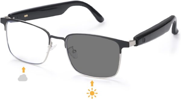 Bluetooth Audio Smart Glasses, Blue Light Glasses for Women Men, Remote... - Image 9
