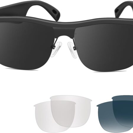 Smart Polarized Sunglasses with Bluetooth Built-in Mic