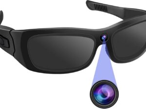 HD 1080P Sunglasses Camera: Sport Action Camera with Bluetooth