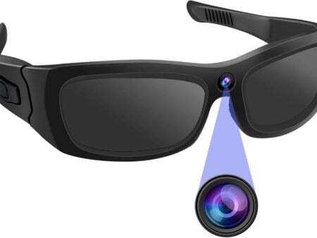 HD 1080P Sunglasses Camera: Sport Action Camera with Bluetooth