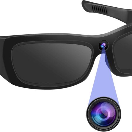 HD 1080P Sunglasses Camera: Sport Action Camera with Bluetooth