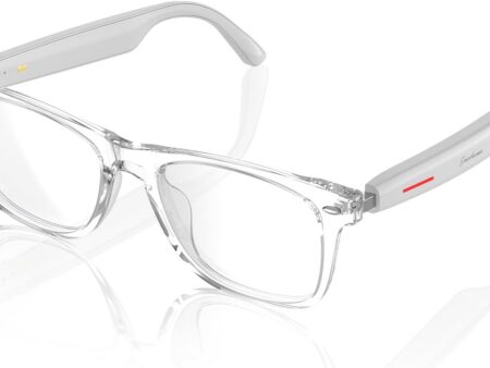 Smart Glasses with Bluetooth & Touch Control - Clear Lens Protection