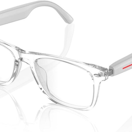 Smart Glasses with Bluetooth & Touch Control - Clear Lens Protection