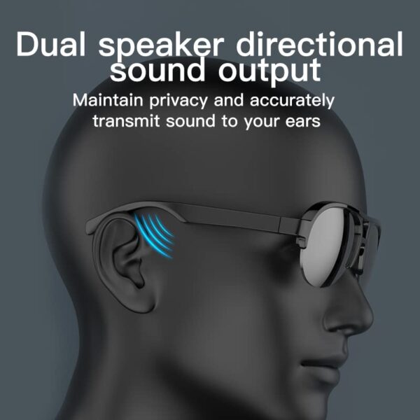 F08 Smart Glasses: Bluetooth, Waterproof, Polarized Lenses - Image 6