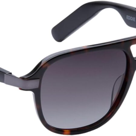 Eddie Bauer Smart Glasses for Men Bluetooth Explorer - Wide, Black