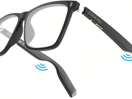 AIRMARS Smart Glasses: Bluetooth Speaker, Blue Light Filter, Waterproof