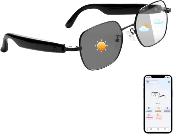 AI Smart Glasses: Photochromic Lenses with Real-Time Translation