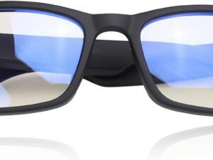 Dpofirs Bluetooth Audio Glasses: Open Ear Sound & Blue Light Protection