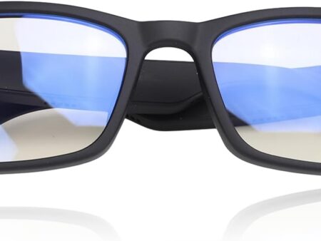 Dpofirs Bluetooth Audio Glasses: Open Ear Sound & Blue Light Protection
