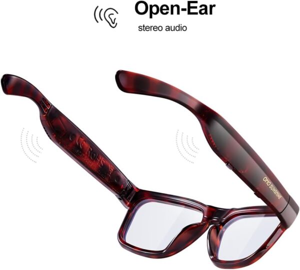 OhO Smart Glasses,Polarized Brown-blue Light Blocking Transitional Lens - Image 3