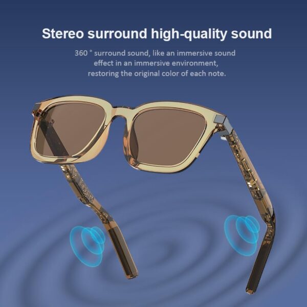 AI Smart Glasses: Dual Touch, 164-Language Translator, Sleep Aid - Image 6