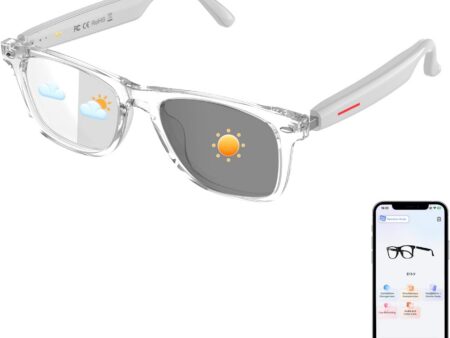 Smart AI Translation Glasses: 160 Languages & Noise-Canceling