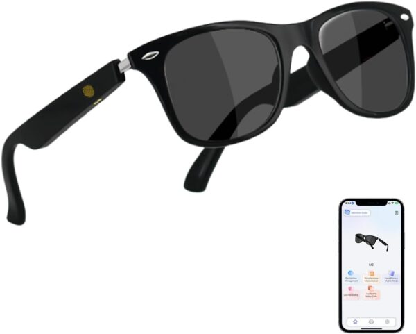 AI Translator Smart Glasses, Real-Time Translation Glasses Wireless...