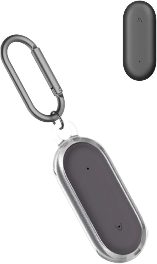 PLAUD NotePin AI Case: TPU Protective Cover with Keychain