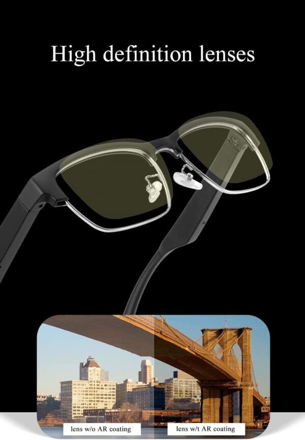 Smart Audio Glasses: Wireless Bluetooth with 9D Sound - Image 5