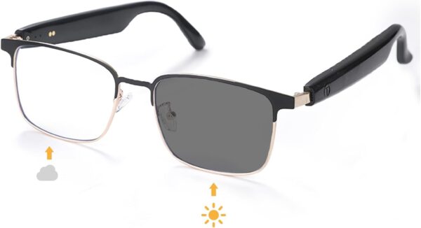 Bluetooth Audio Smart Glasses: Open Ear, Blue Light Protection - Image 9