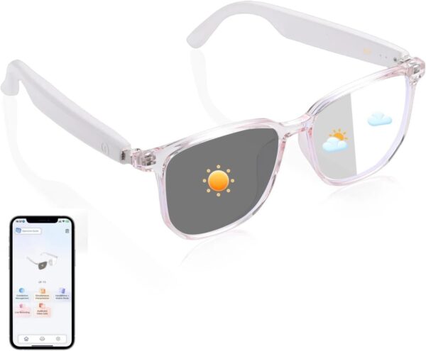Smart Translation Glasses Integrated with ChatGPT, Support 160+ Languages