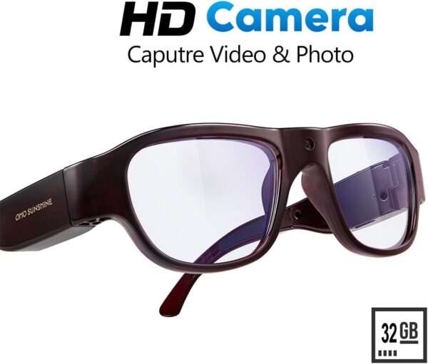 OhO Safety Camera Glasses: HD Recording with Eye Protection - Image 2