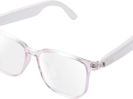 Women's Smart Glasses: Blue Light Filter, Bluetooth 5.3, Audio & Mic