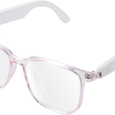 Women's Smart Glasses: Blue Light Filter, Bluetooth 5.3, Audio & Mic