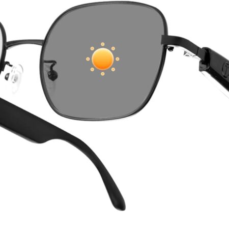 Smart Glasses with Touch Control & Anti-Blue Light Protection